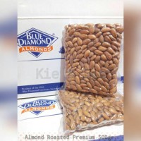 Jual kacang almond panggang blue diamond premium 500 grm(no kulit cangkang) Murah