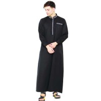Jual Baju Gamis Pria hitam Java Seven MMT 024 murah asli ori original Murah