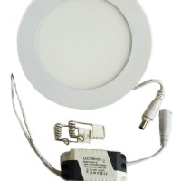 Jual Downlight LED Panel Tipis 9W Square / Round / Bulat Murah