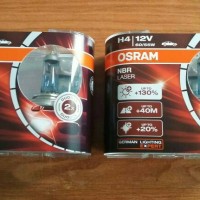Jual Promo! Osram H4 NBR Laser ( NBL ) 12V 60/55W , free kanebo multifungsi Murah