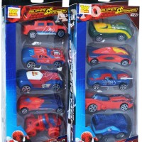 Jual DIE CAST SPIDERMAN ISI 5PCS Diskon Murah