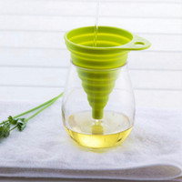 Jual KS116 Corong Lipat Mini Silikon Foldable Mini Funnel Portable Corong A Murah