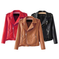 Jual Jaket Semi Kulit Sintetis Asli Wanita Blazer GGS Murah
