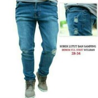 Jual Jeans sobek | ripped jeans pria | skinny jeans pria | jeans slim fit Murah