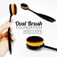 Jual Oval Foundation Face Brush (Make Up Brush) Murah