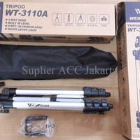 JUAL Tripod Weifeng WT-3110A Free Holder U For Smartphone HP Kamera DS