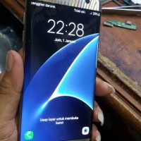 Jual LCD samsung S7 EDGE GOLD ORIGINAL samsung Murah