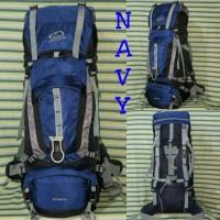 Carrier Tas Gunung Keril Sioux 60L Navy Asli Not Eiger, Deuter