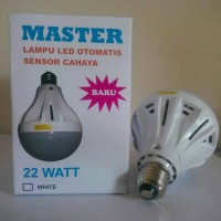 Jual Lampu led 22 Watt sensor cahaya otomatis mati saat malam Murah