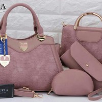 Tas Furla Christa 4in1 Leather Croco UNGU SALEM 2715-2