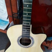 Jual gitar akustik limited edition + bonus lengkap Murah