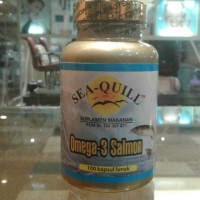 Jual SEA QUILL OMEGA 3 SALMON ISI 100 SOFTGEL Murah