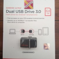 Jual Sandisk OTG Flash Disk 64GB USB 3.0 Murah