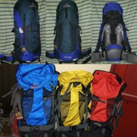 TAS CARRIER GUNUNG SEVEN SUMMITS IBHAKARA 60L Up Not Eiger, Consina SP