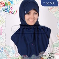 Jilbab kerudung sekolah rabbani Grand Vios size M