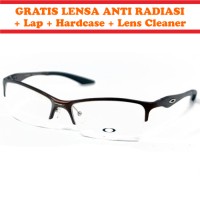 Frame Kacamata Minus Anti Radiasi OAKLEY KW DUCATI Coklat