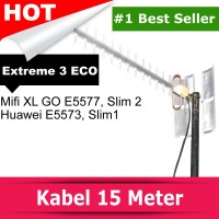 Jual Antena Mifi XL GO Huawei E5577 Yagi Extreme 3 Eco - TS9 Dual Port Murah