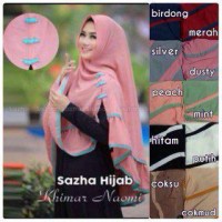 hijab sazha, kerudung instan, jersey, grosir jilbab
