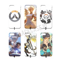 Overwatch Mercy Tracer MI5 Iphone5 Xiaomi Redmi Note F1S OPPO S5 S6 S7