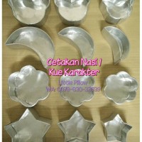 Jual Cetakan Nasi Bento Karakter Bahan Stainless Steel Murah