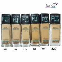 Jual Maybelline Fit Me Matte + Porelles Foundation 100% Original Murah