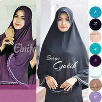 Jual Jilbab/Hijab Rabbani Bergo Gotik Jersey Murah
