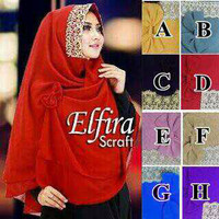 Jual Jilbab/Hijab Rabbani Khimar Elfira Murah