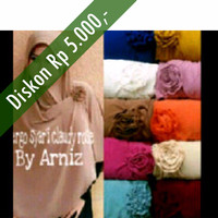 Jual Jilbab rabbani / Jilbab terbaru terbaru Bergo Syar'i Arniz Claudy Rose Murah