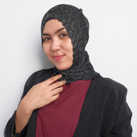 Jual Jilbab rabbani / Jilbab terbaru terbaru Inner Rajut Glitter Antem Kode Murah