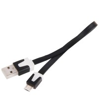 Noodle Style Micro 5 Pin to USB Sync Cable Samsung / HTC / LG / Sony /