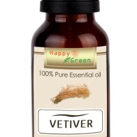 Happy Green Minyak Atsiri Akar Wangi (10 ml)- Vetiver Essential Oil