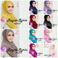Jual JILBAB SILANG SYRIA RAYNA PREMIUM!! Murah