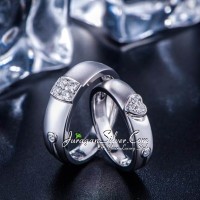 Jual Cincin Couple, Pasangan, Perak, Palladium, Emas, Nikah, Kawin 1136 Murah