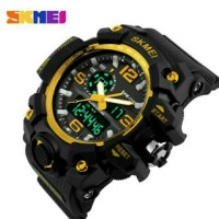 Jam Tangan skmei Multi Fungsi Ganda Jepang