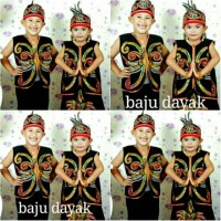 Jual Baju Karnaval/Baju adat Dayak SD Murah