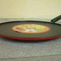 Jual Wajan crepes, kulit lumpia, kebab, burger, daging, alat grill teflon Murah