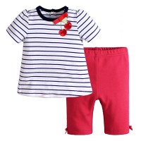 Jual Setelan Anak | Mom n Bab Girl Set Cherry Ribbon Murah