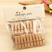 Jual Wooden Clip Polos Jepitan Photo Foto Kayu Murah