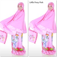 Mukena Anak Karakter Little Pony Pink XL