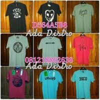 Jual T-SHIRT/BAJU KAOS DISTRO PRIA TERMURAH (3SECOND,GREENLIGHT,VOLCOM,.DLL Murah