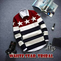 Jual Baju / Sweater Rajut Pria White Star Tribal Murah