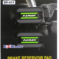 Jual AKSESORIS NMAX / BRAKE RESERVOIR PAD NMAX / TUTUP MINYAK REM NMAX Murah