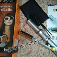 Jual catokan instyler 2IN1, ORI catok rambut pelurus dan pengeriting Murah