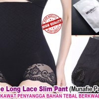 Jual PANJANG PAKE KAWAT PENYANGGA | MUNAFIE LACE LONG SLIM PANT Murah