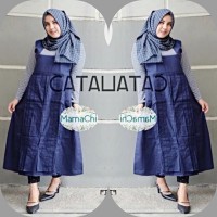 Grosir Baju Hijab Murah Keren Catalina Navy