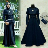 Jual maxi dress / long dress / gamis brukat / baju muslim / gaun pesta 70 Murah