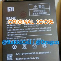 Jual ORI Baterai Batre Battre Battery Xiaomi Redmi Note3 Note 3 BM46 / Pro Murah
