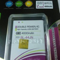 Jual Baterai Battery Batre Double Power Logon LG BL44JN OPTIMUS 2,L3,L5,L7 Murah