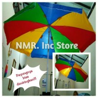 Jual Payung Tenda, pantai, pelangi, dagang PKL, Cafe, diameter 200cm Tipe-A Murah