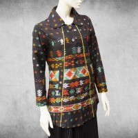 Baju Batik Wanita Songket Palembang , Blouse Batik, Kemeja Batik Wanit